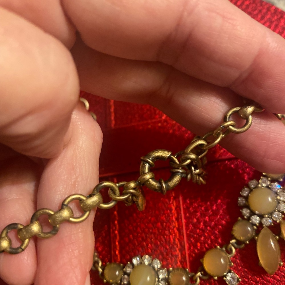 J. Crew statement necklace bling daisy necklace - Picture 4 of 6